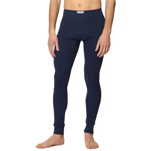 Timone Herren Lange Unterhose TI30-127 (Marineblau, XL)
