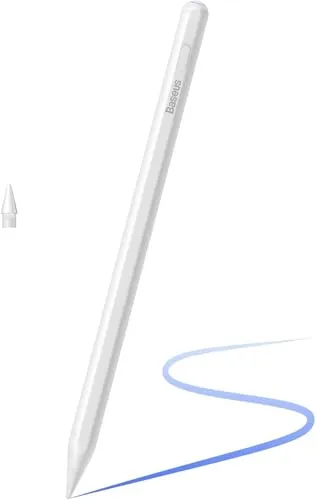 Baseus Smooth Writing 2 Stylus Pen mit LED-Anzeigen (Weiß) - Eingabestifte, präzises Schreiben mit LED-Indikatoren für eine verbesserte Benutzererfahrung.