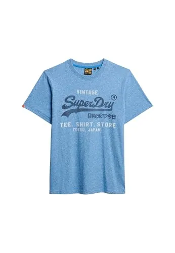 Superdry VL CLASSIC RELAXED TEE Rundhalsshirt - Rundhalsshirt für vielseitige Styles, locker geschnitten aus weichem Baumwollmischstoff für hohen Tragekomfort — ideal für Freizeitaktivitäten und abwechslungsreiche Looks.
