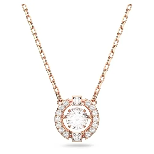 Swarovski Una Halskette – Funkelnde Eleganz in Roségold von Swarovski