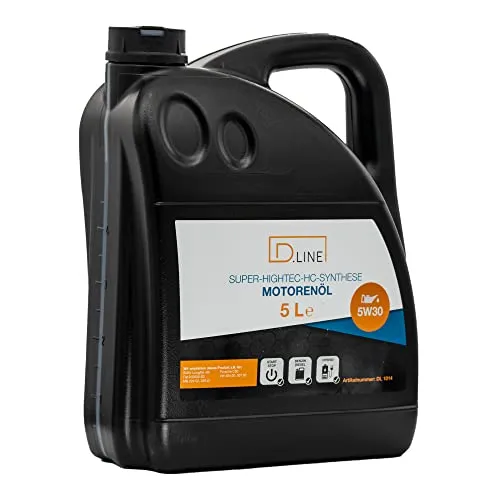 D.LINE Motorenöl, HIGHTEC-HC-SYNTHESE | 5W-30 (1x 5 Liter)