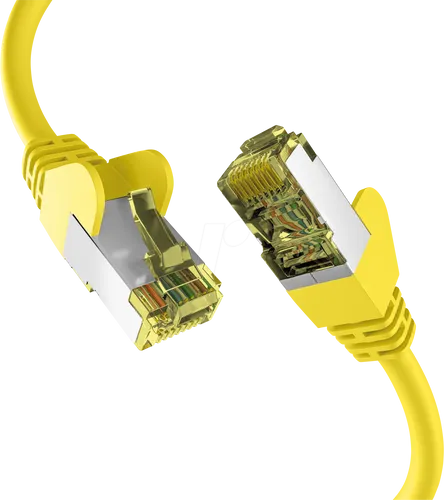 EFB-Elektronik CAT6a GELB 1,5m Patchkabel S FTP PIMF von M-CAB