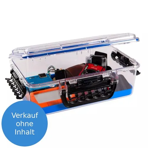 PLANO 147000 Guide Series Waterproof Case Large - Ködereimer, wasserdicht und robust aus Polycarbonat, ideal für die sichere Aufbewahrung von Angeln und Zubehör.