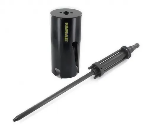 FAMAG Schnellauswerferschaft mit Führungsdorn für Paroli 164 HM-Zentrierbohrer