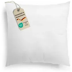 sleepling Kopfkissen Faserkissen, Füllung: Polyester, Seitenschläfer, Rückenschläfer, Bauchschläfer, Inlet Sofakissen, Zierkissen und Dekokissen, atmungsaktiv weiß 65 cm x 65 cm