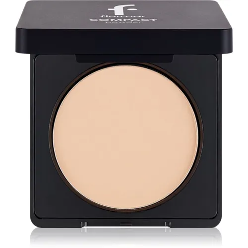 flormar Compact Powder Kompaktpuder mit Matt-Effekt Farbton 092 Medium Soft Peach 11 g