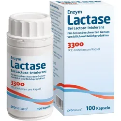 Lactase 3.300 FCC Kapseln 100 St