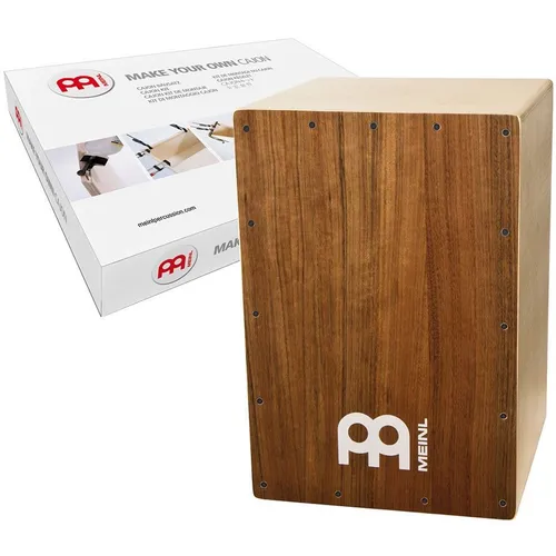 Meinl MYO-CAJ-OV Cajon Constr. Kit - Percussion Cajon Bausatz aus hochwertiger Birke und Ovangkol, ideal für alle Altersgruppen, inklusive mehrsprachiger Anleitung für einfachen Aufbau und exzellenten Klang.