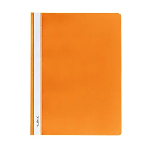 Herlitz Schnellhefter / DIN A4 / PP / extra stabil / Farbe: orange 10