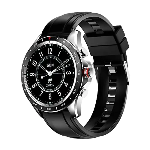 Atlanta 9718 Smartwatch für Herren - Aktivitätstracker mit Fitness-Tracking, Wettervorhersage und Blutdruckmessung. Ideal für Sportler dank 8 Sportarten und personalisierbarem Display.