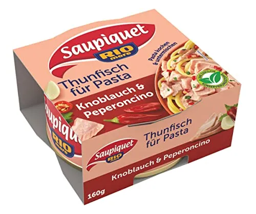 Thunfisch für Pasta Knoblauch & Peperoncino von Saupiquet Rio Mare