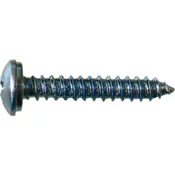 Blechschraube 3,9x22 Zylinderkopf, Fensterbankbefestigung, Schrauben, Ph2 Antrieb, Ideal Für Aluminium- Und Kunststofffenster, Stahl Verzinkt - 100 Stück