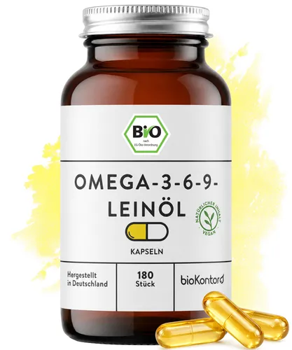 Leinöl Kapseln vegan