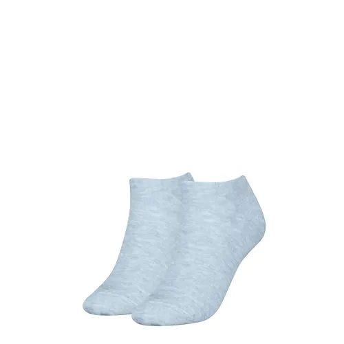 Tommy Hilfiger Damen Sneaker Sock, Light Blue Melange, 39-42 EU