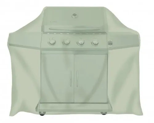 Tepro 8605 Universal Abdeckhaube - für großen Gasgrill, strapazierfähiges Polyester mit wasserabweisender Beschichtung und seitlichen Ventilationsöffnungen