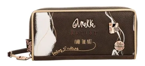 Anekke Nature Shod RFID Wallet L Brown in braun von Anekke