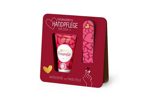 La Vida Handcreme Handpflege Handcreme Nagelfeile Naturkosmetik Geschenk la vida Herzen