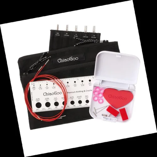 ChiaoGoo TWIST Lace inter. needle set 13cm 1.50-2.50mm - 1pc