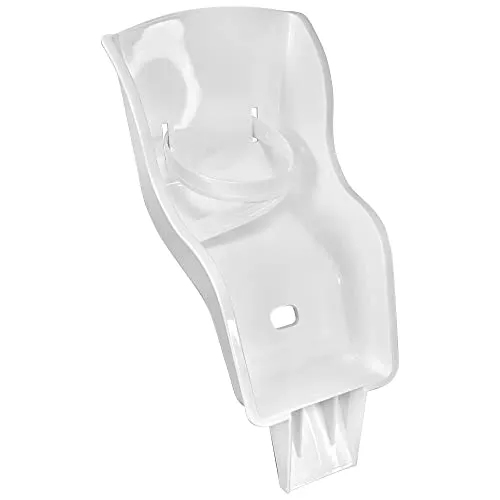 cyclingcolors Puppensitz puppenträger Kinder Fahrrad mädchen Puppen Sitz fahrradpuppensitz fahrradsitz, Weiß