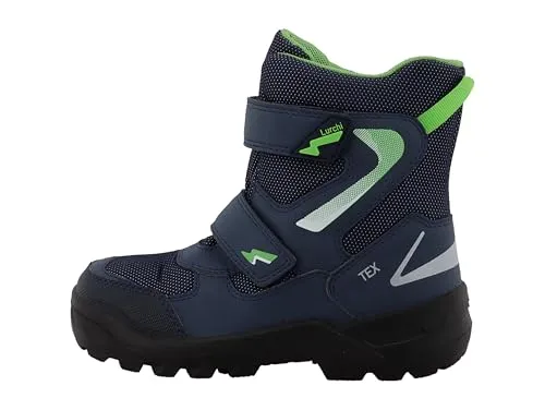 Lurchi Kazu-TEX-S Grundschulkind Schneestiefel, 63L1033029, Blau, 32