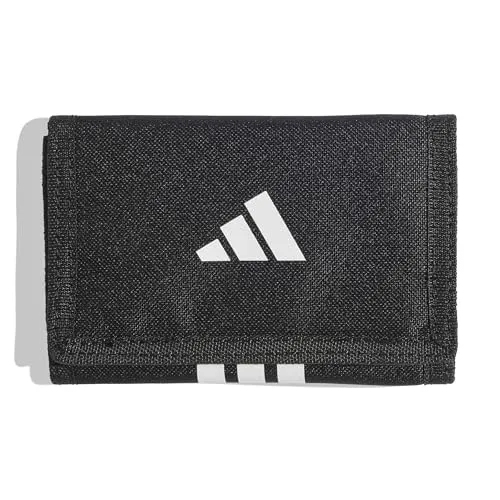 adidas Unisex Power Wallet Wallet, Black/White, One Size von adidas