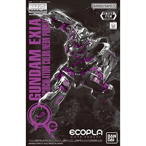 Bandai Event Limited MG 1/100 Gundam Exia Recirculation Neon Purple