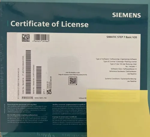 Produktbild Siemens SIMATIC STEP 7 Basic V20