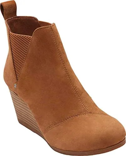 TOMS Kelsey Stiefeletten Keilstiefelette in Braun - Elegante Keilstiefeletten in Größe 39, ideal für jeden Anlass. Bequem und stilvoll, perfekt für den täglichen Einsatz.