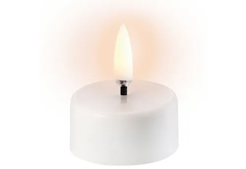 UYUNI Lighting LED-Kerze Teelicht Nordic White