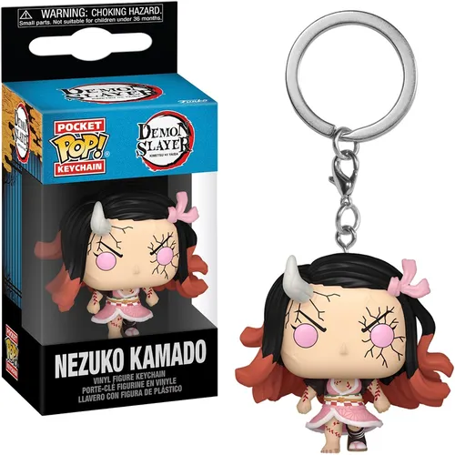 Demon Slayer - Nezuko Kamado - Schlüsselanhänger Funko Pocket POP! Keychain