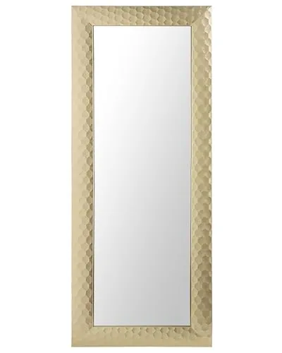 Moderner Gold Wandspiegel ANTIBES 50x130 cm in gold von Beliani
