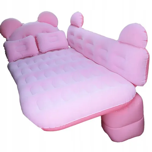 EDIBAZZAR | XL rosa Auto-Matratze, Einzelbett mit Autopumpe