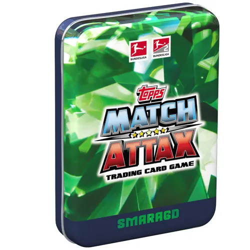 Topps Match Attax Bundesliga 2022/23 -  1 Mini Tin Box Smaragd