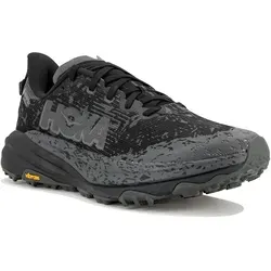 Hoka Damen Speedgoat 6 GTX schwarz 38.6 - Laufschuhe mit wasserdichter GORE-TEX-Membran, optimaler Dämpfung und hervorragender Traktion für extreme Trailbedingungen.