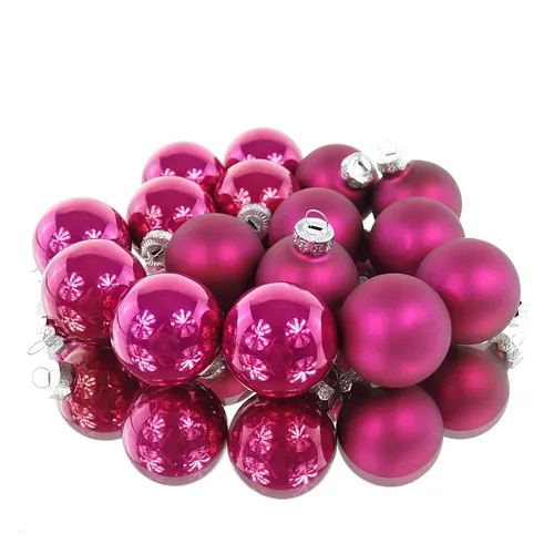 Weihnachtsbaumschmuck Pink von Kaemingk