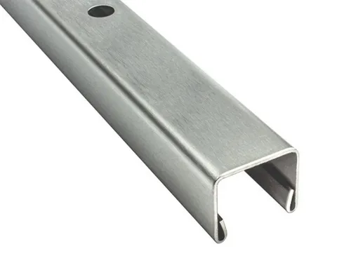 Glaswerk Westfalen Edelstahlprofil U-Profil V2A 2440x15x11 mm