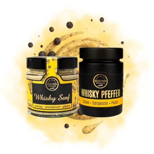 Whisky Set mit Senf & Pfeffer Premium von Altenburger Original