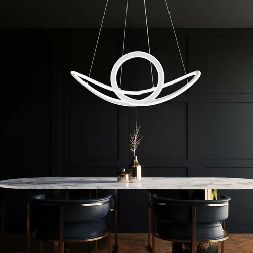 Wofi Hängeleuchte dimmbar LED 53W mit Fernbedienung von Wofi