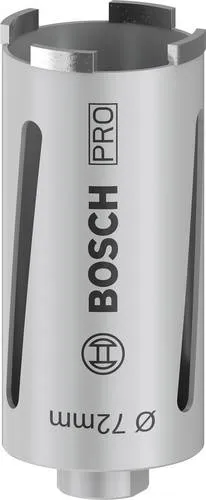Bosch Pro Diamanttrockenbohrkrone G Best for Universal 72 mm - Bohrkronen, ideal für präzises Bohren in verschiedene Materialien dank hochwertiger Diamantbeschichtung.