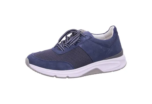 Gabor Damen Low-Top Sneaker - Damen-Sneaker aus Textil mit flacher Laufsohle, ideal für Freizeit und Alltag – bequem und stylish zugleich.