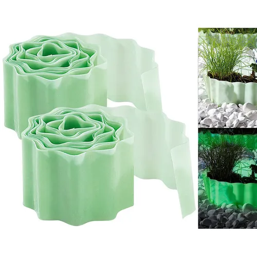 Royal Gardineer 2er-Set Beet-Umrandung & Rasenkante 