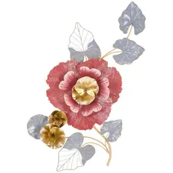 Elegante Wanddeko in Grau, Rosa und Gold aus Metall - Diese stilvolle Wanddeko in Grau, Rosa und Gold bringt Eleganz in jeden Raum. Mit einer Größe von 61x111.80x9.5 cm ist sie ein echter Blickfang für Ihre Wandgestaltung. Ideal für kreative Dekorationen!','category':'Poster & Bildende Kunst'}