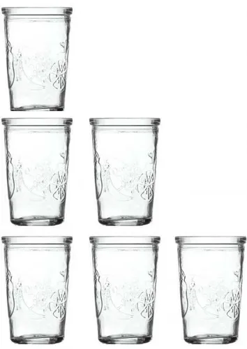 Glasbecher Frutta 200ml - 6 Stück Trinkgläser
