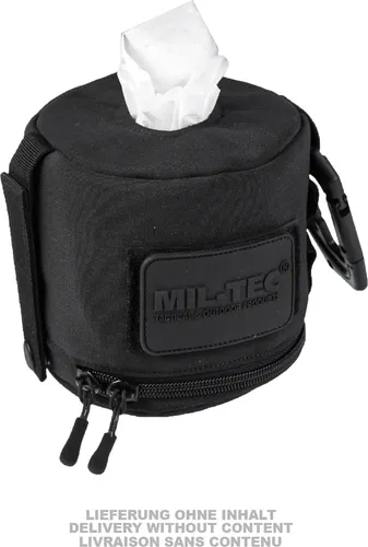 Mil-Tec Molle- Taschentuch-Behälter, schwarz von Sturm Bundeswehr und Freizeitshop