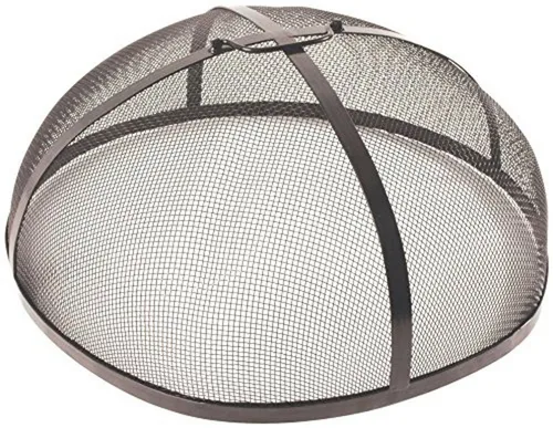 Funkenschutzgitter Funkenschutzhaube für Feuerschalen ~80cm - Campingkocher - Effektiver Schutz vor Funkenflug bei Feuerschalen, ideal für sicheres Feuermachen im Freien.