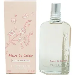 L'Occitane Fleur de Cerisier Eau de Toilette 75 ml - Eau de Toilette mit Kirschblütenextrakt, der die Sinne mit blumigen und fruchtigen Noten verführt – ein Hauch von Südfrankreich für jeden Tag.