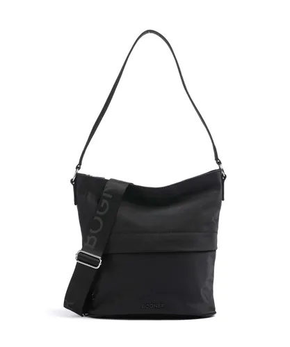 Bogner Maxon Schultertasche 24 cm schwarz TAS060487 in schwarz von BOGNER