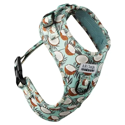 ARIZONA HOT DOGS Coconut Hundegeschirr XS - Hellblau für kleine Hunde - Weiteres Autozubehör, bequemes und stylisches Hundegeschirr für kleine Hunde, ideal für sichere Autofahrten und Spaziergänge.
