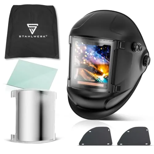 STAHLWERK Automatik-Schweißhelm TITAN 3-in-1 von STAHLWERK