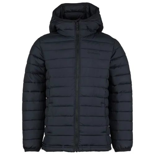 Columbia Powder Lite II Hooded Jacket schwarz XS - Funktionsjacke für Kinder, wasserabweisend und mit Omni-Heat Thermosystem für optimale Wärme. Perfekt für kalte Abenteuer im Freien.